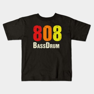 TR 808 Legendary Drum Machine BassDrum Kids T-Shirt